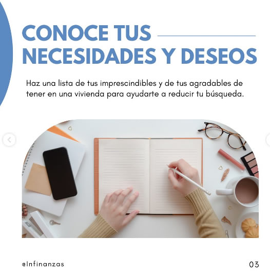 conoce tus necesidades y deseo