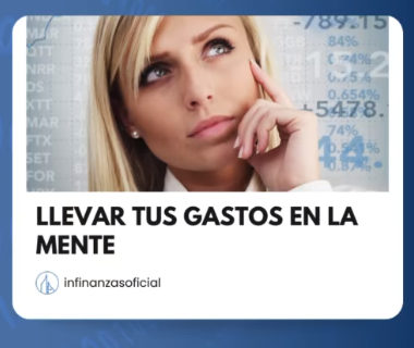 llevar tus gastos en la mente